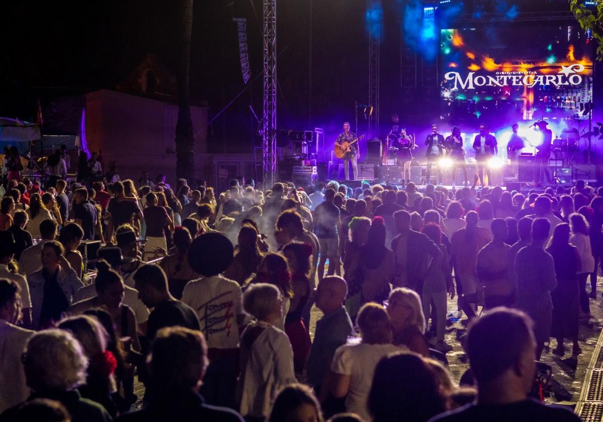 Un concierto de la Orquesta Montecarlo en una imagen de archivo.