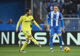 Dani Parejo, durante el partido contra el Alavés.