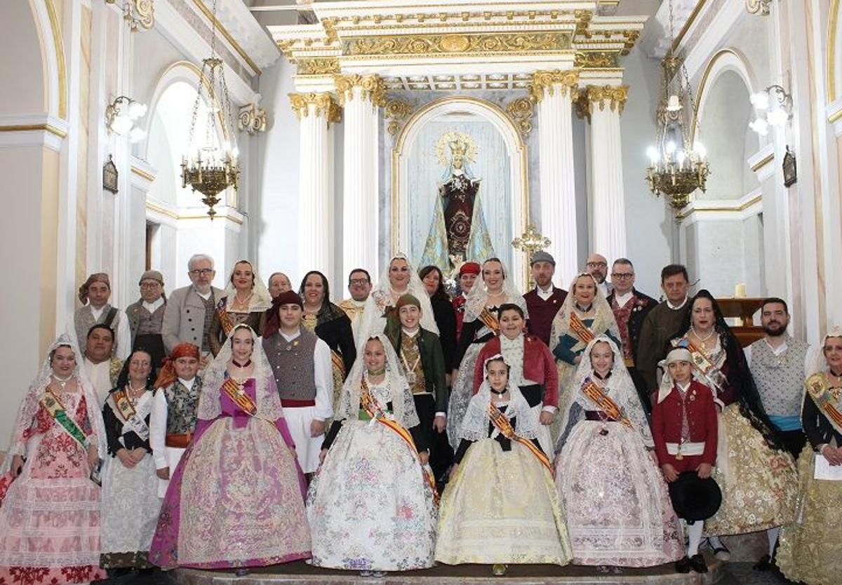 La patrona de Turís presidirá por primera vez en la historia la ofrenda fallera de Turís