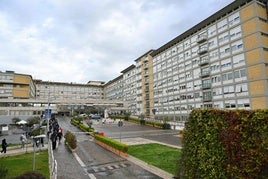 El hospital Gemelli donde está ingresado el Papa Francisco.