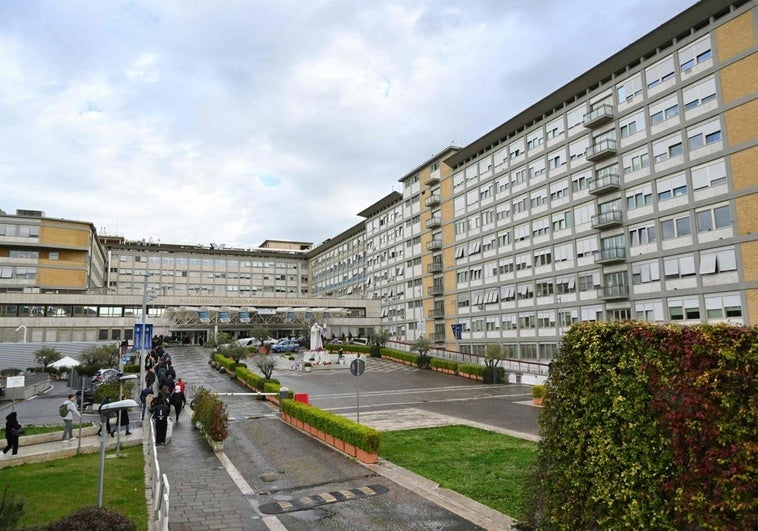 El hospital Gemelli donde está ingresado el Papa Francisco.