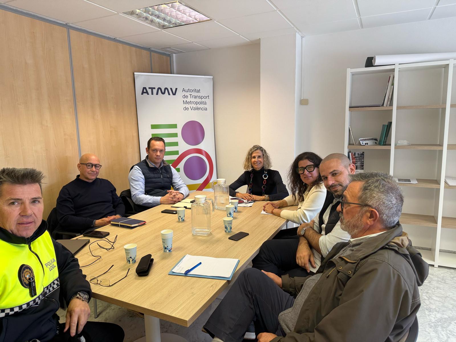 Un momento de la reunión.