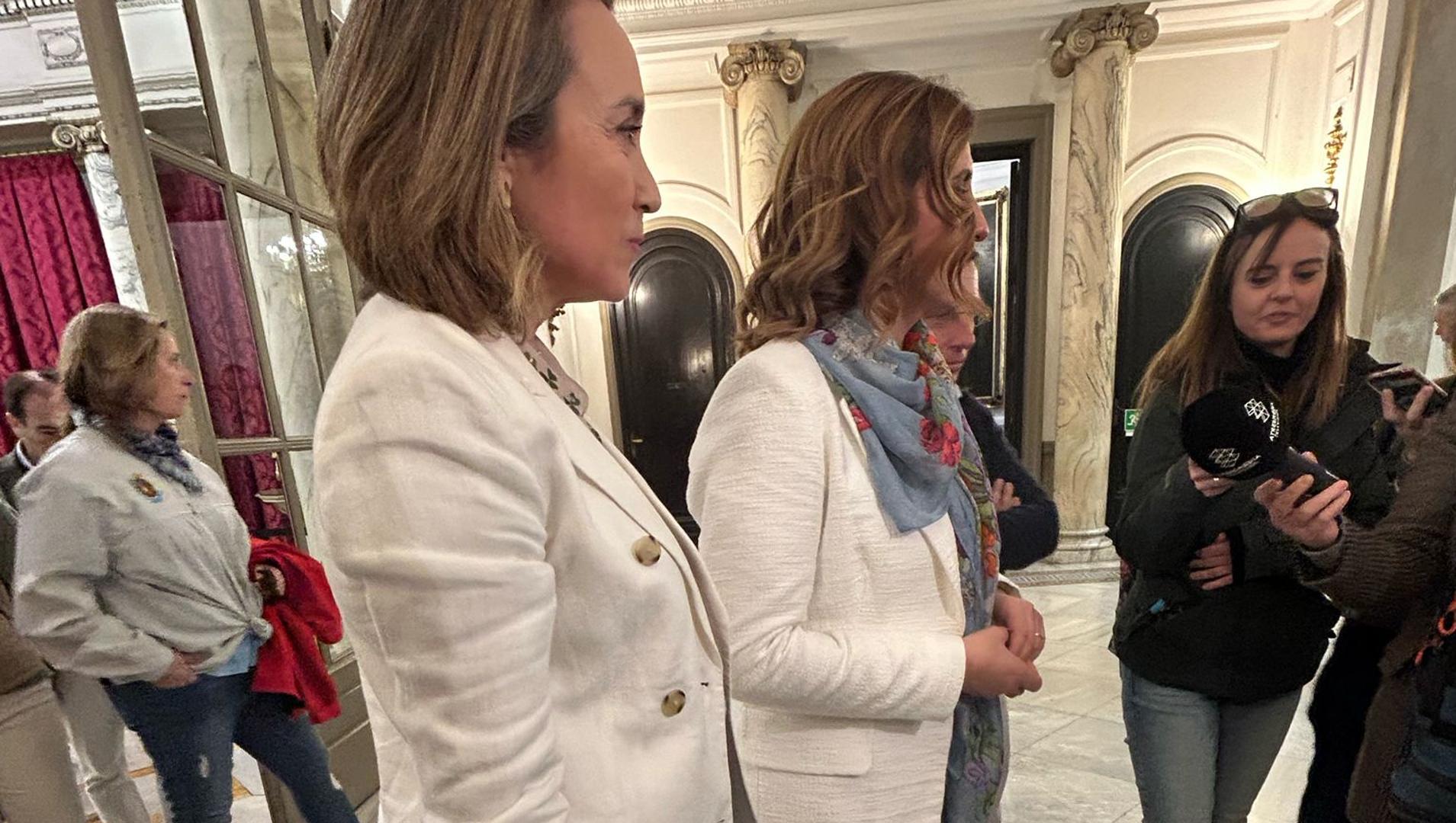 Gamarra excusa a Mazón en la mascletà: «Está centrado en la reconstrucción»