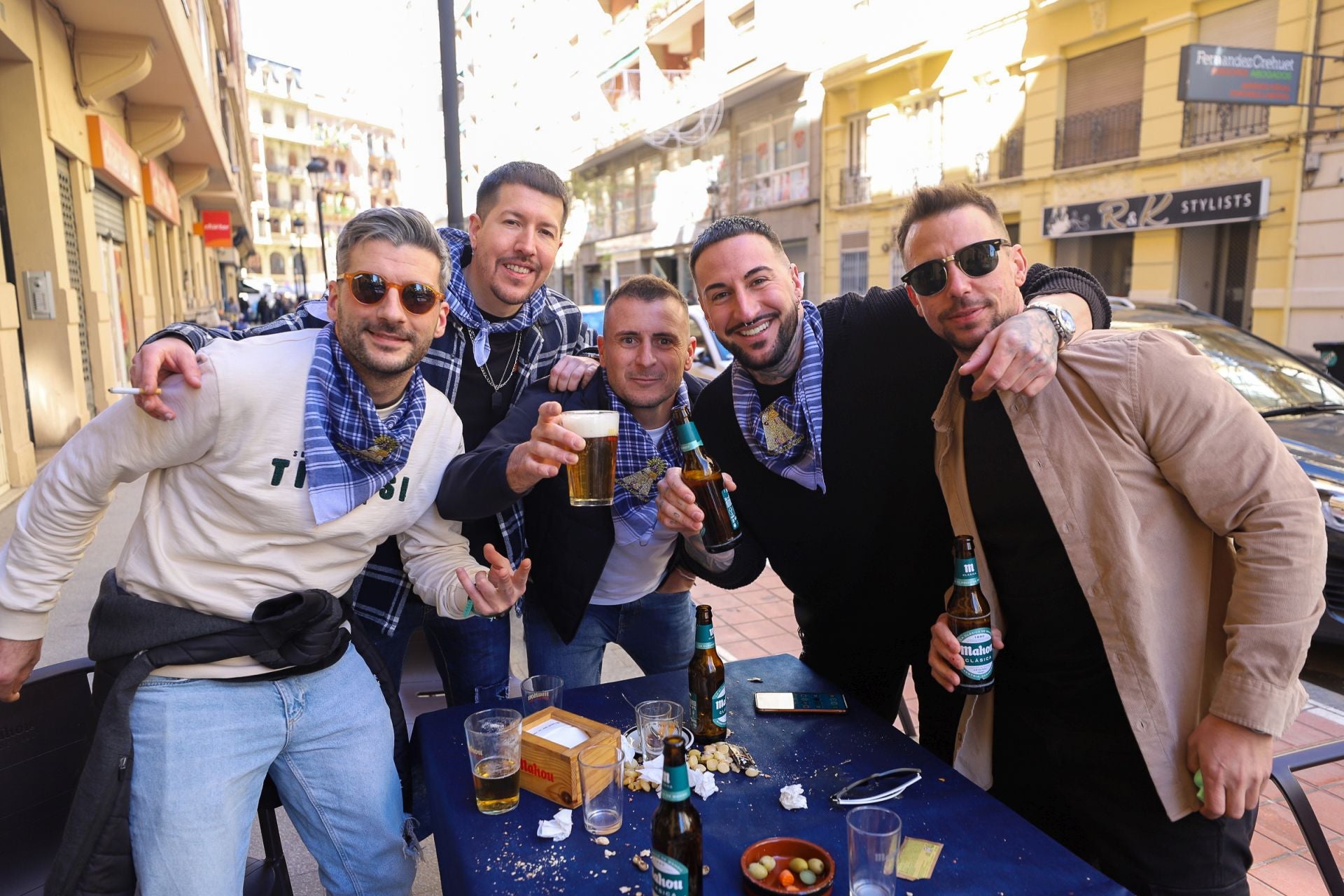 Ambientazo fallero este sábado en Valencia