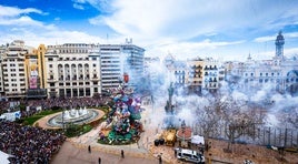 FOTOS | Así ha sido la mascletà del domingo 16 de marzo de 2025