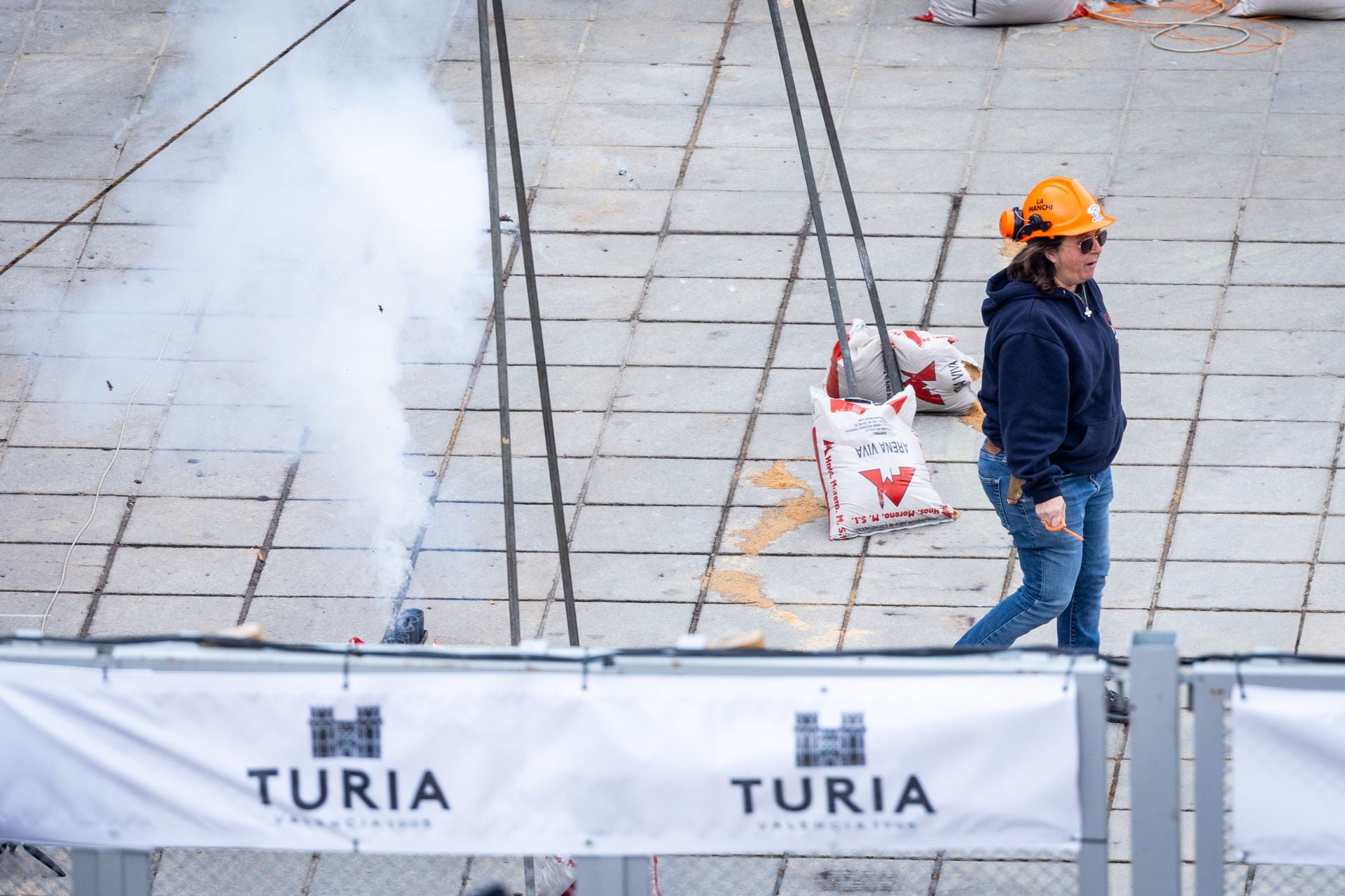 FOTOS | Así ha sido la mascletà del domingo 16 de marzo de 2025