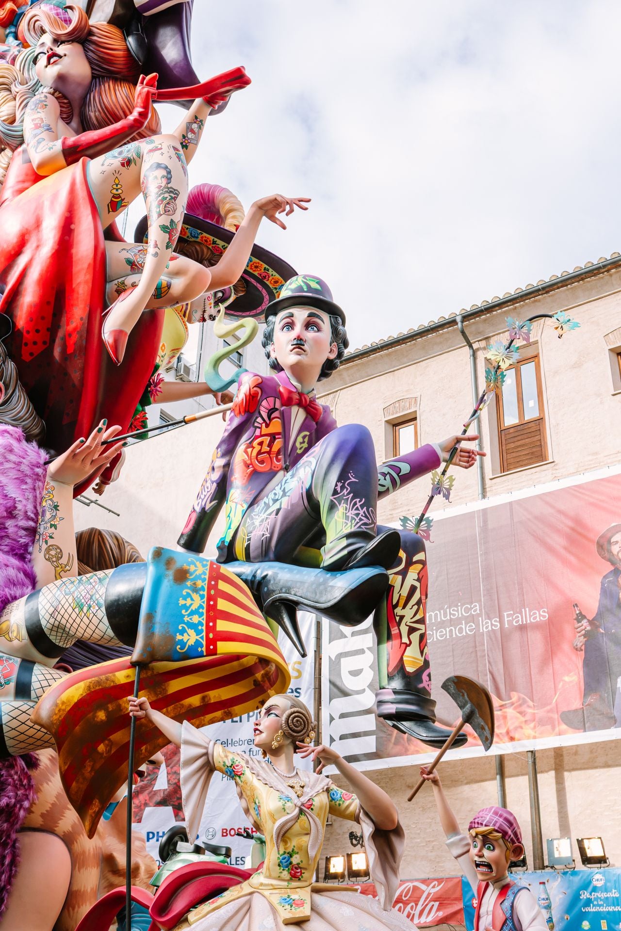 Fotos: Así es la falla de Plaza del Pilar en 2025