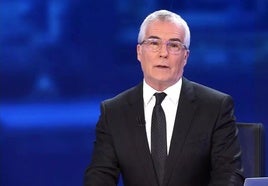 David Cantero, en Informativos Telecinco.