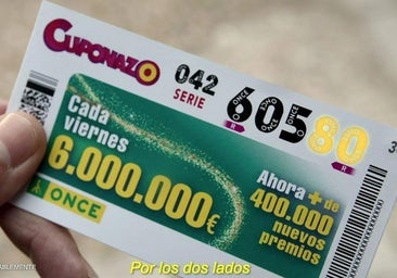 El Cupón Diario de la ONCE del martes deja 500.000 euros a un único afortunado: comprobar resultados del sorteo de hoy