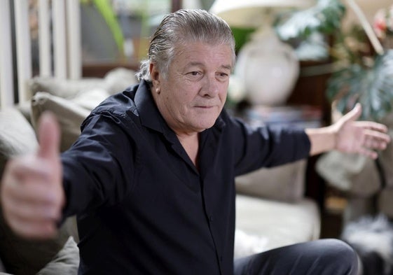 Francisco, en su casa de Godella, el pasado mes de octubre.