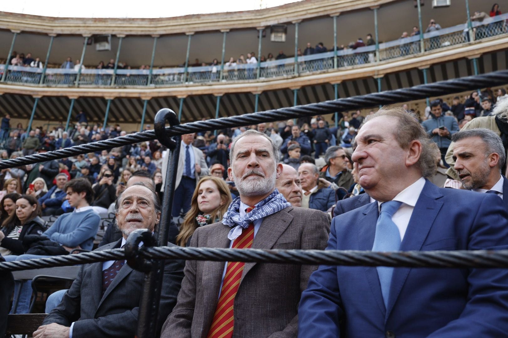 FOTOS | El rey Felipe VI preside la corrida de toros en Valencia