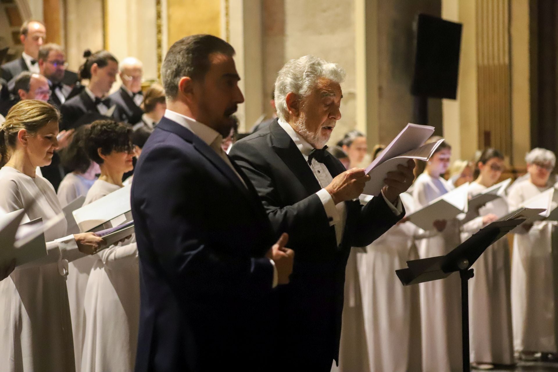 FOTOS | Plácido Domingo, en la Catedral de Valencia