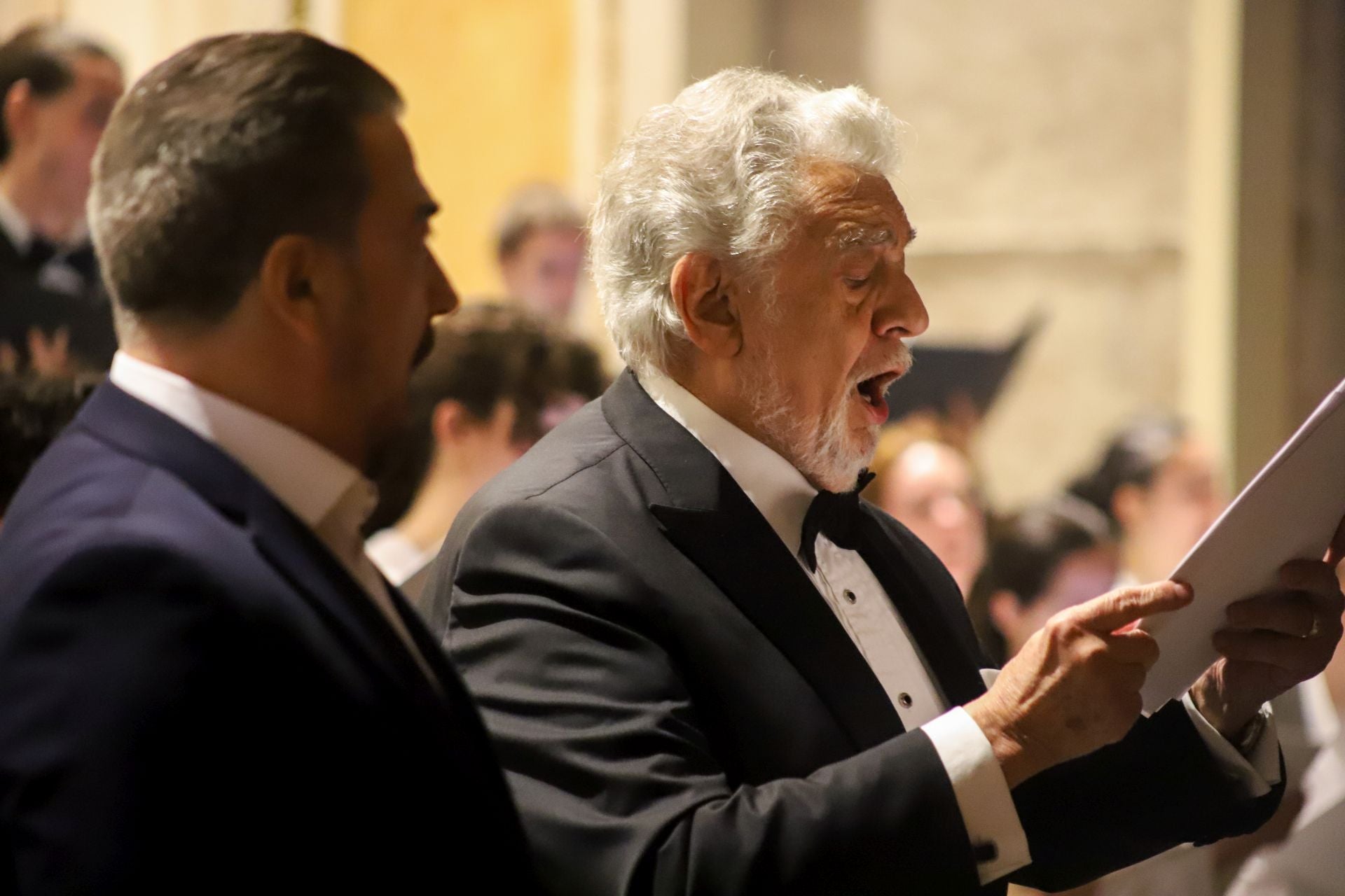 FOTOS | Plácido Domingo, en la Catedral de Valencia