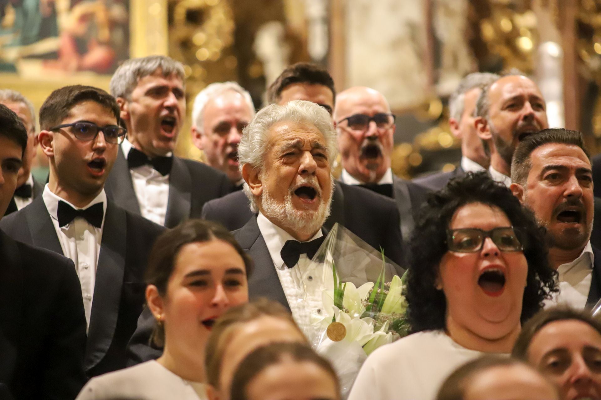 FOTOS | Plácido Domingo, en la Catedral de Valencia