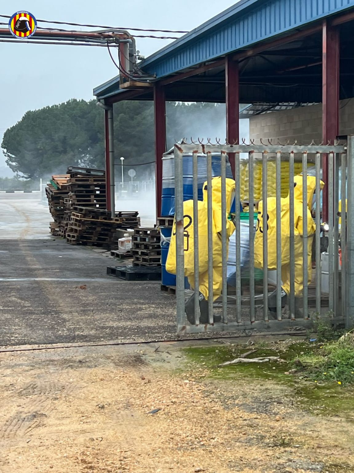 Controlada la fuga de amoníaco de una industria de Villanueva de Castellón