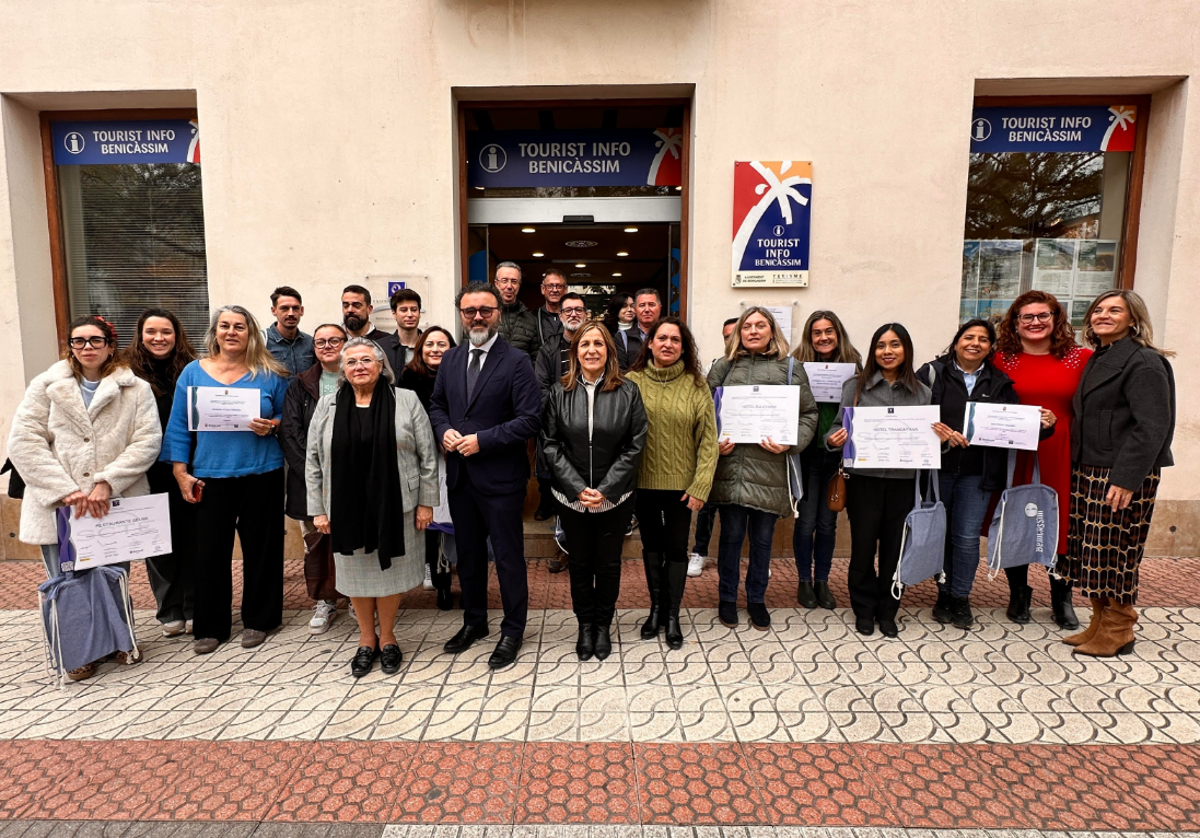 Más de veinte empresas de Benicàssim son distinguidas como «excelentes» para el turismo