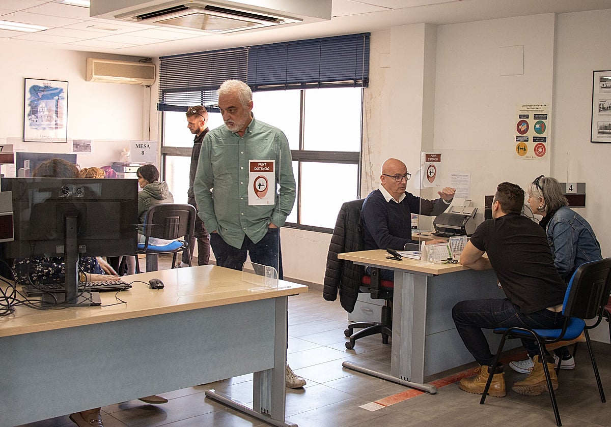 Tramitación de la ayudas por la dana.