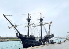 La Nao Victoria ya está en Valencia.