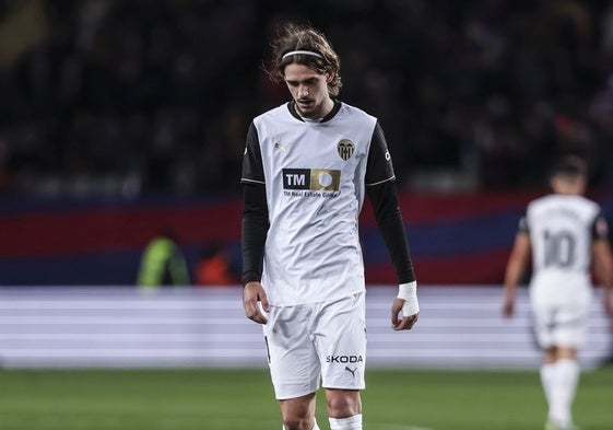 Yarek, jugador del Valencia.