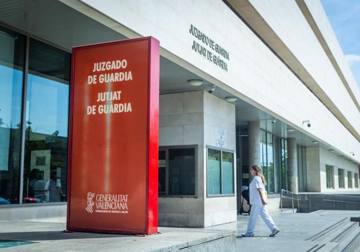 El juzgado de guardia de la Ciudad de la Justicia de Valencia en una imagen de recurso.