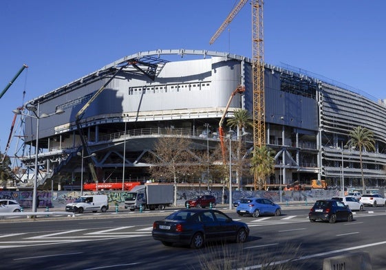 El Roig Arena está ultimando su construcción.