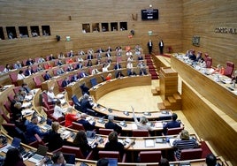 Pleno de Les Corts.