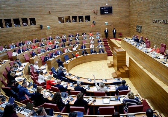 Pleno de Les Corts.