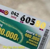 Un Cuponazo de la ONCE, en una imagen de archivo.