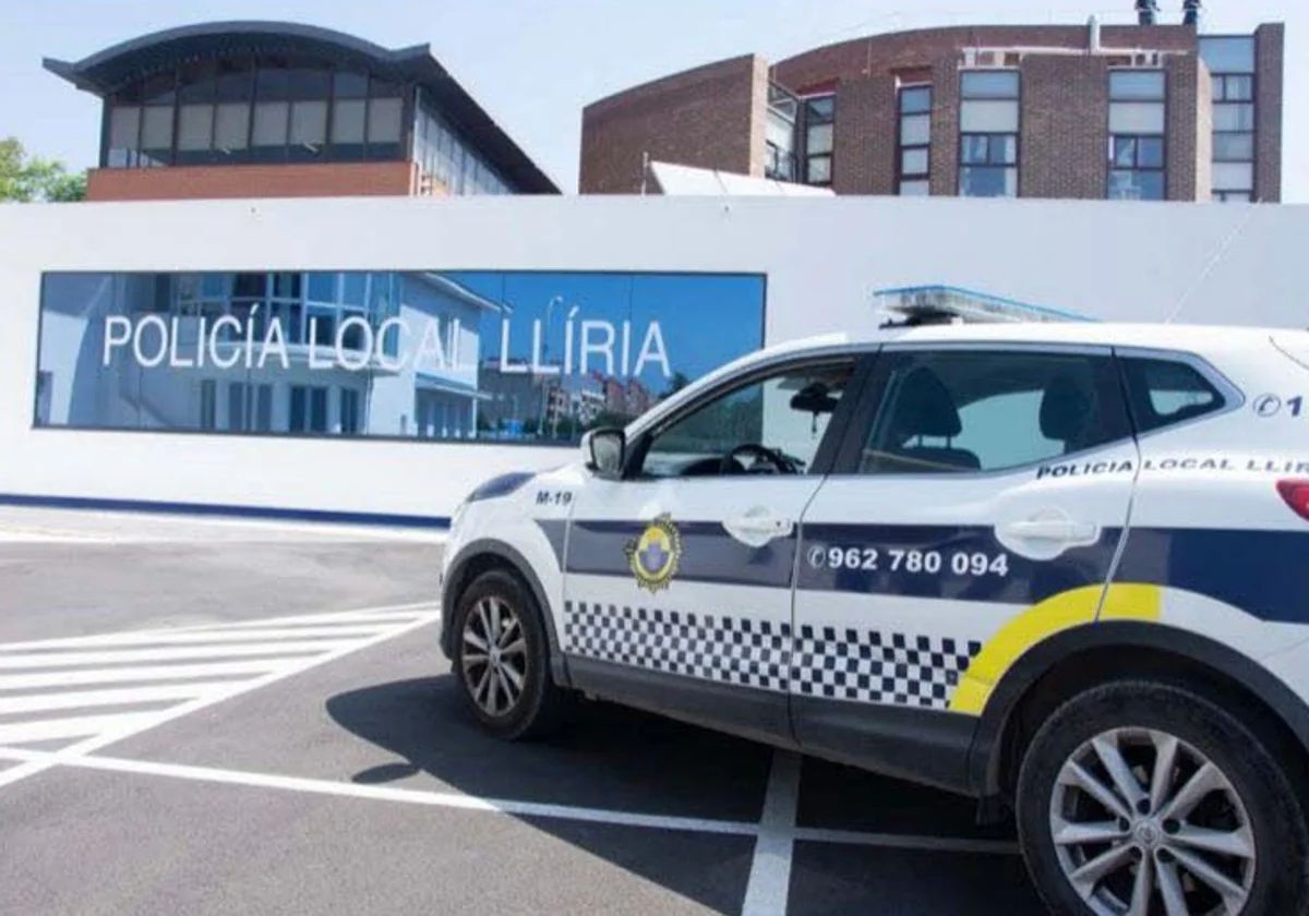 Retén de la Policía Local de Llíria.