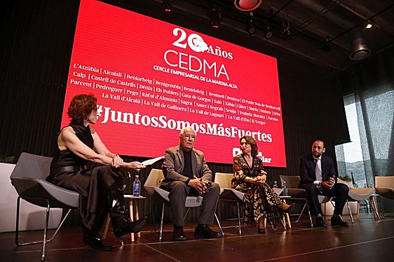 El tren, la escasez de suelo industrial, la gastronomía y los deslindes, presentes en el 20 aniversario de Cedma