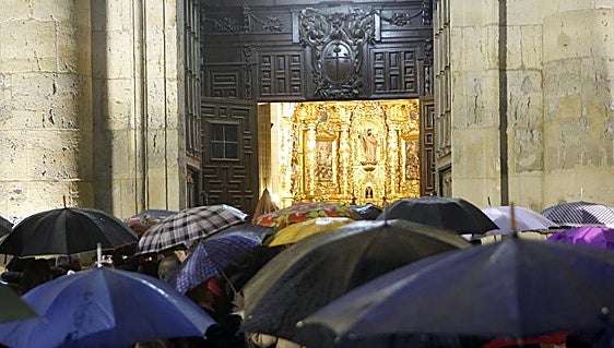 Lluvia durante la Semana Santa de 2024.