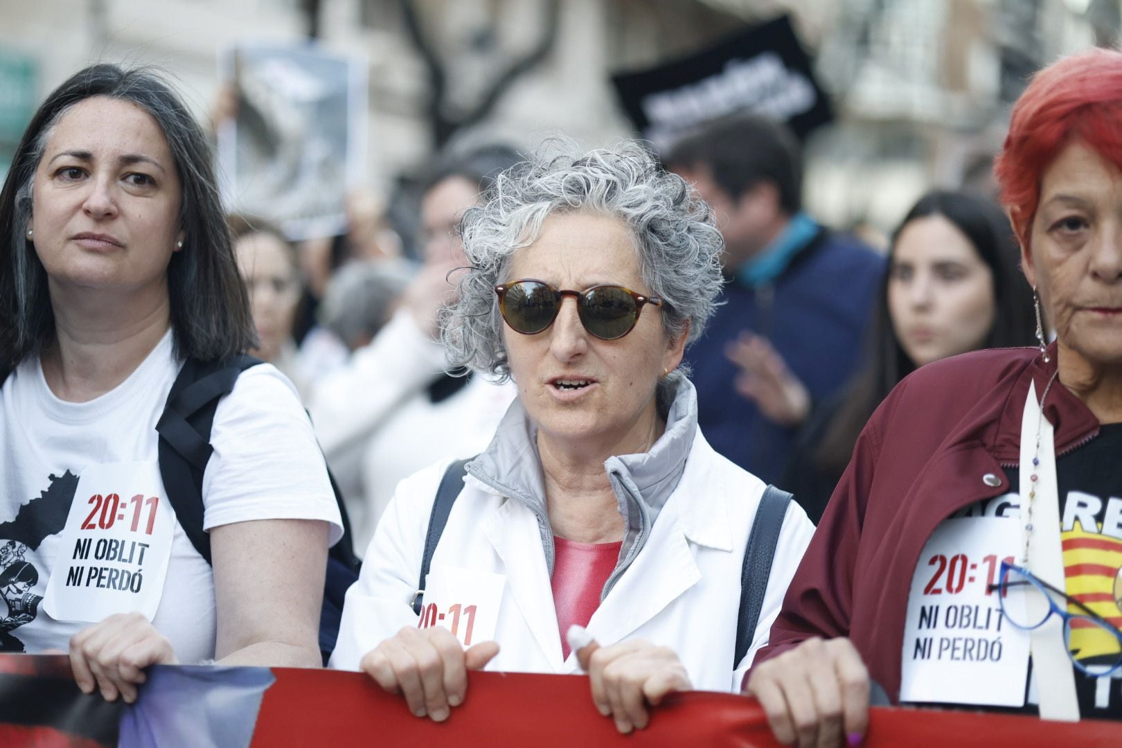 FOTOS | Sexta manifestación en Valencia contra la gestión política de la dana