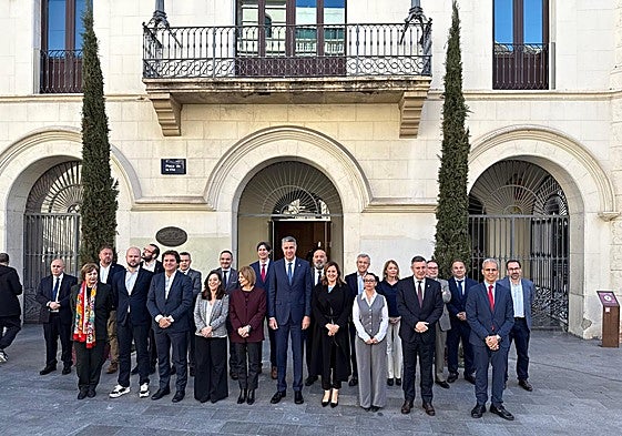 Los presentes en la Junta de la Federación de Municipios