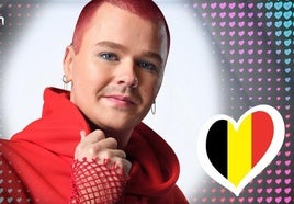 Red Sebastian representará Bélgica en Eurovisión 2025.