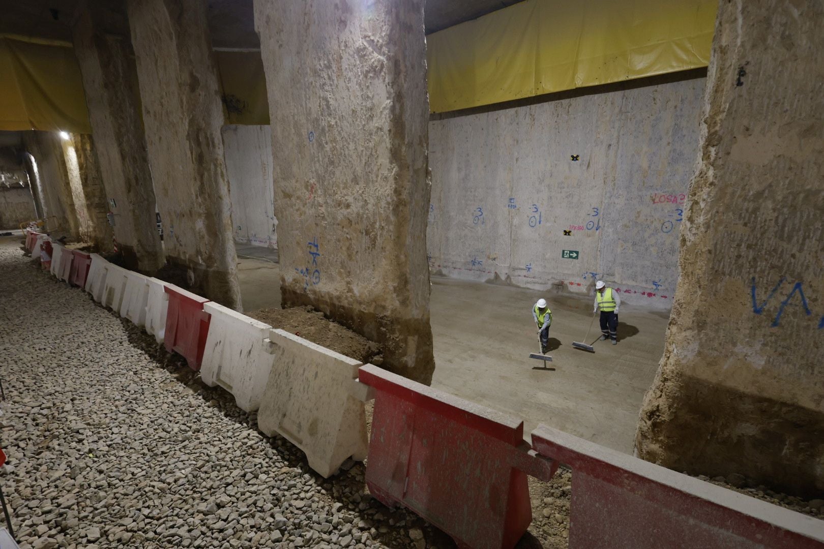 FOTOS | Obras del canal ferroviario de acceso a Valencia