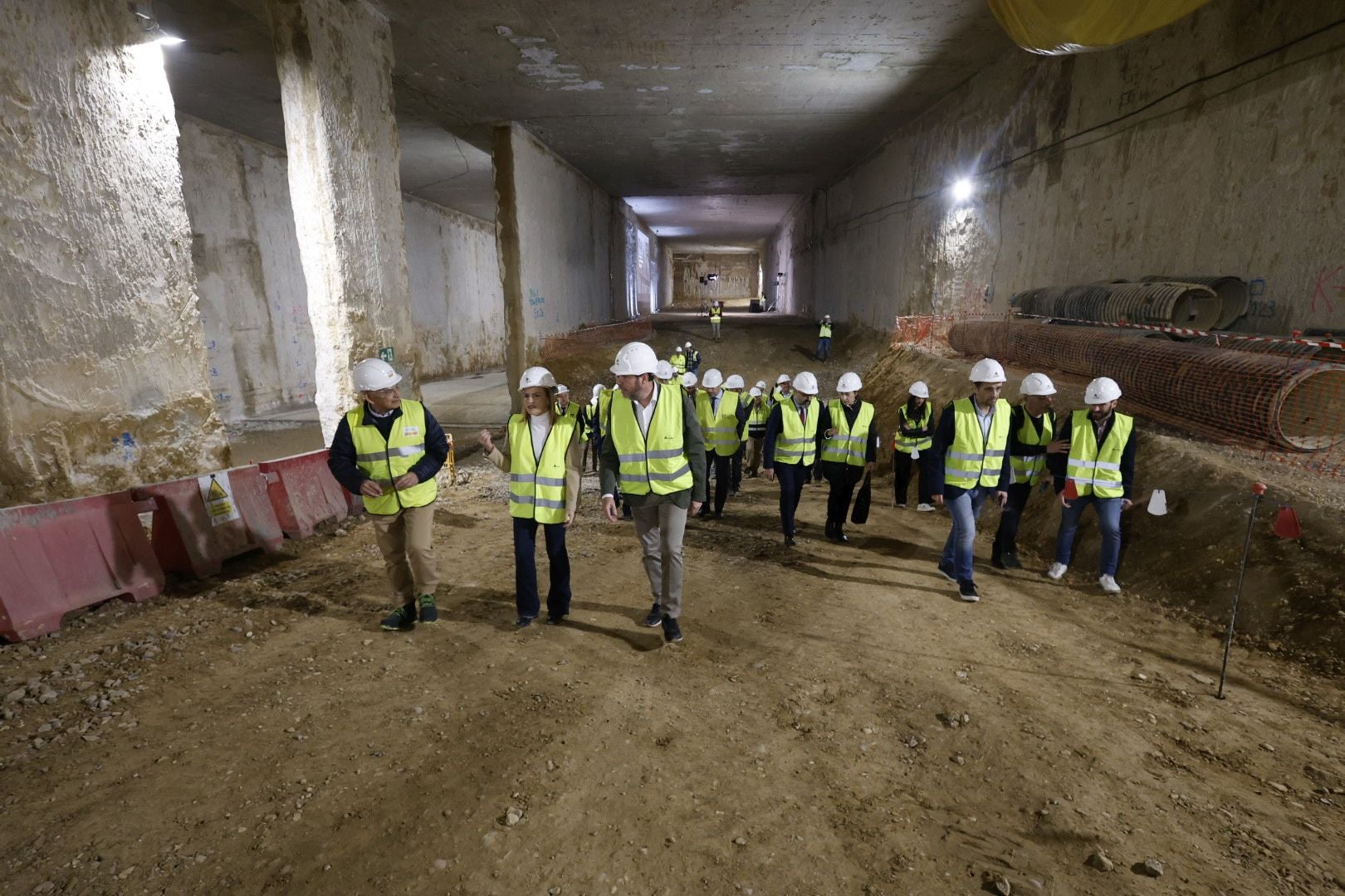 FOTOS | Obras del canal ferroviario de acceso a Valencia