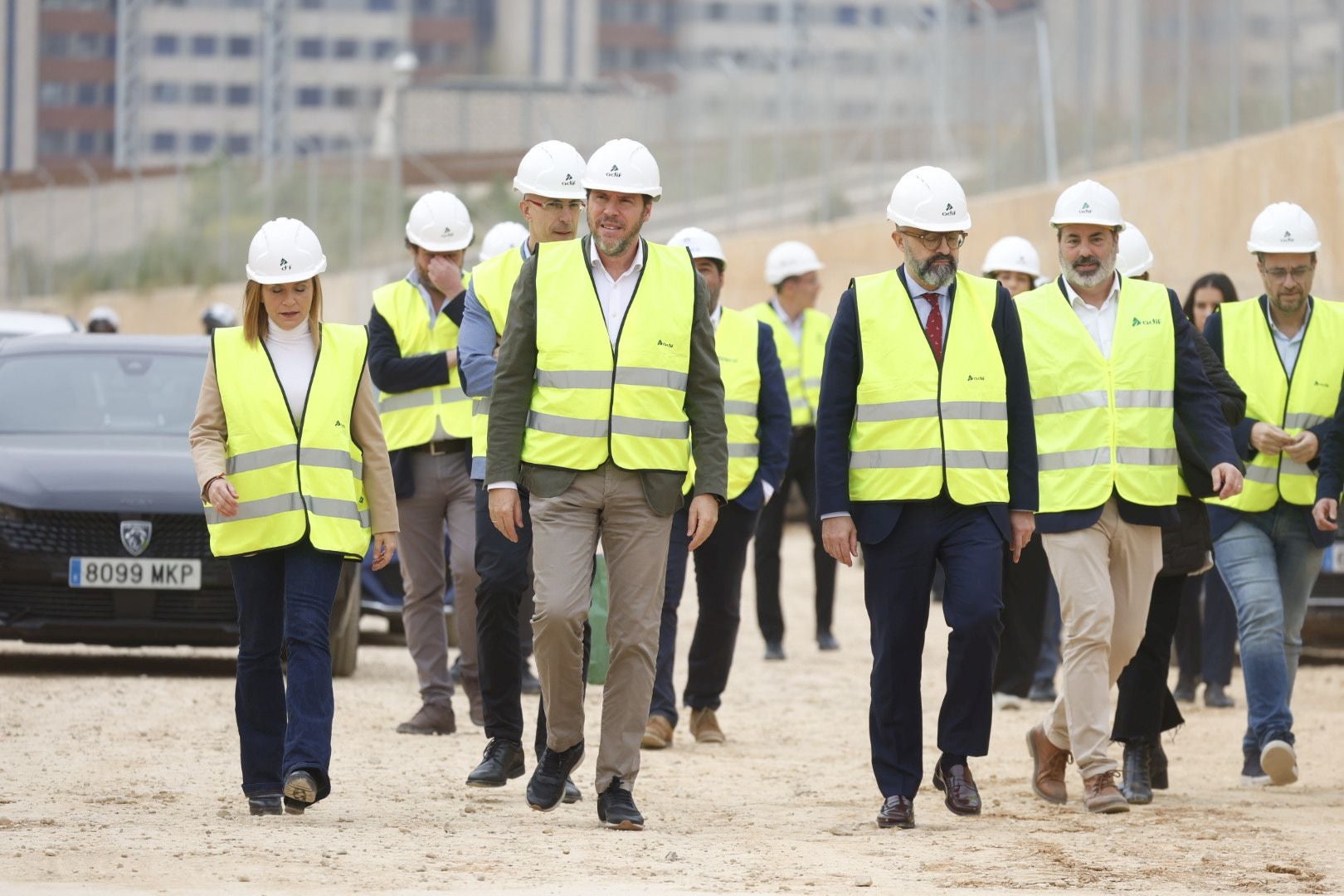 FOTOS | Obras del canal ferroviario de acceso a Valencia