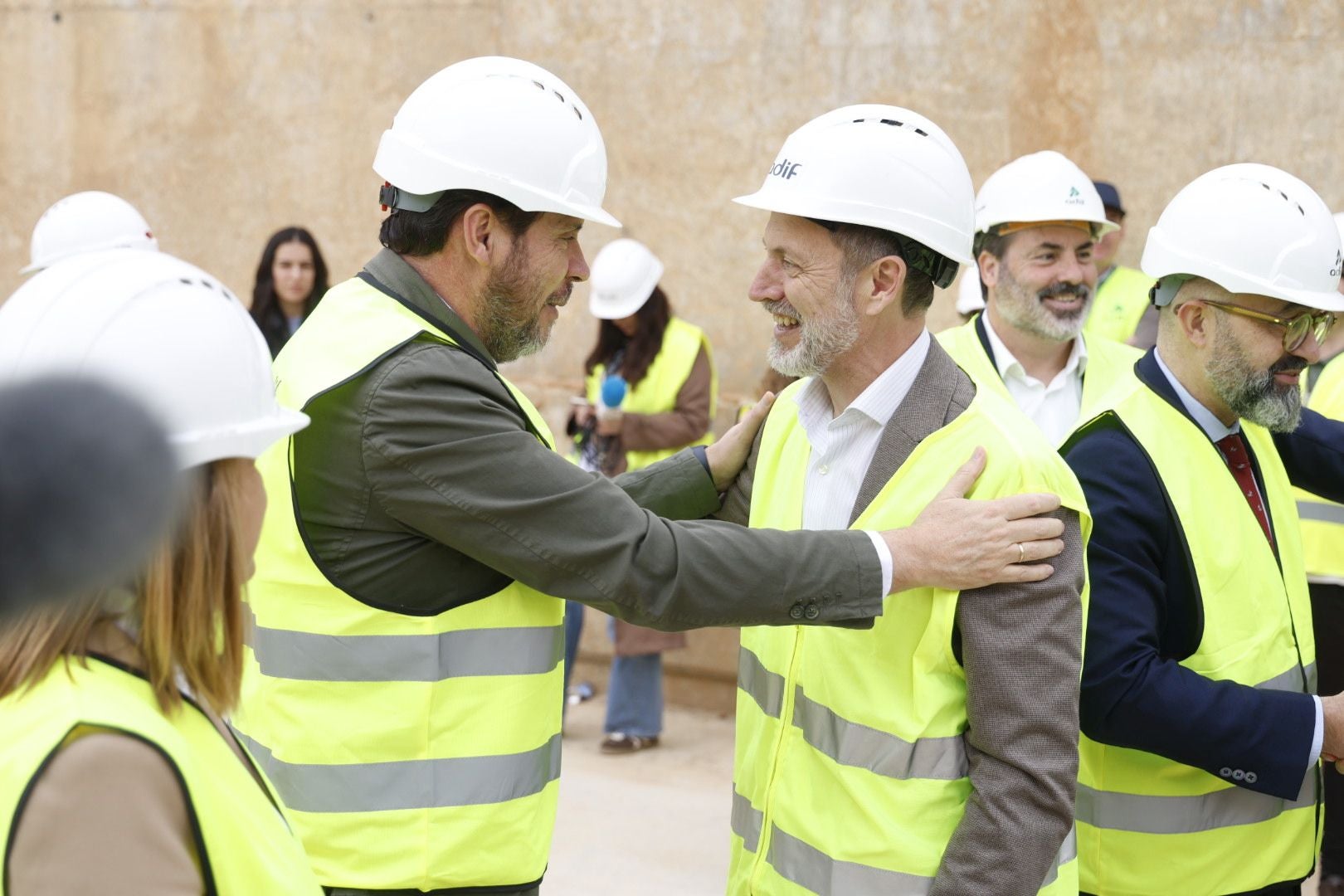 FOTOS | Obras del canal ferroviario de acceso a Valencia