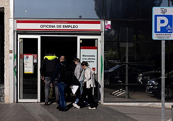 Una oficina de empleo en una imagen de archivo.