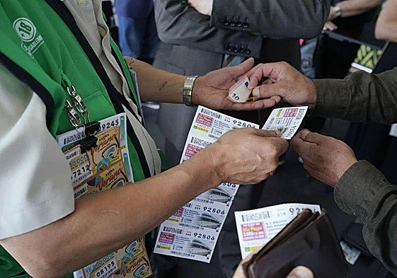 Un cupón de la ONCE, imagen de archivo.