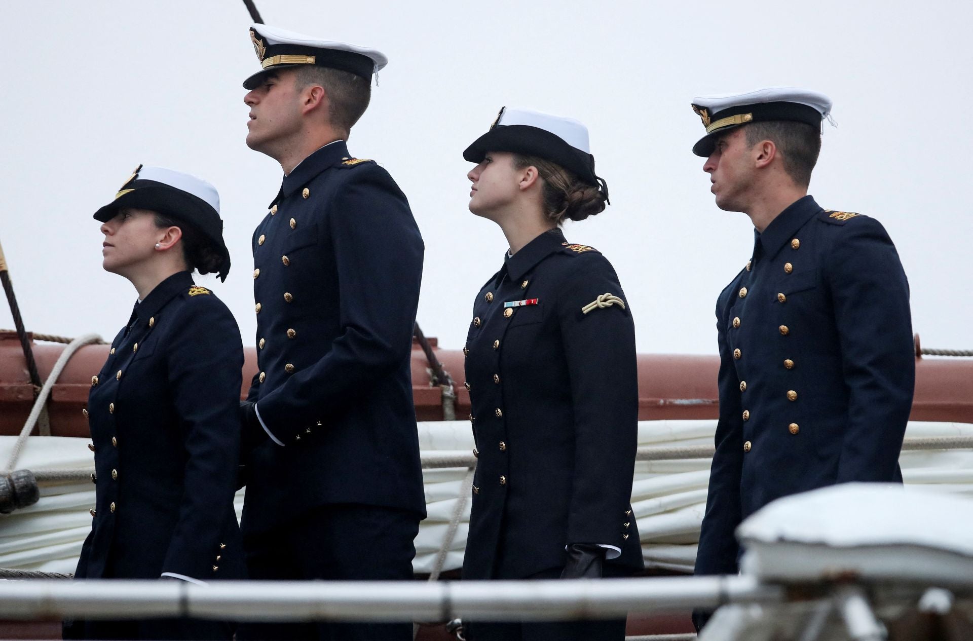 Nuevas fotos de Leonor a bordo de Elcano