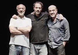 Juan Carlos Garés, David Campillos y Chema Cardeña