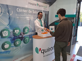 Los hospitales Quirónsalud Murcia, Torrevieja y Valencia se suman al Día Mundial de la Salud fomentando hábitos saludables entre sus pacientes