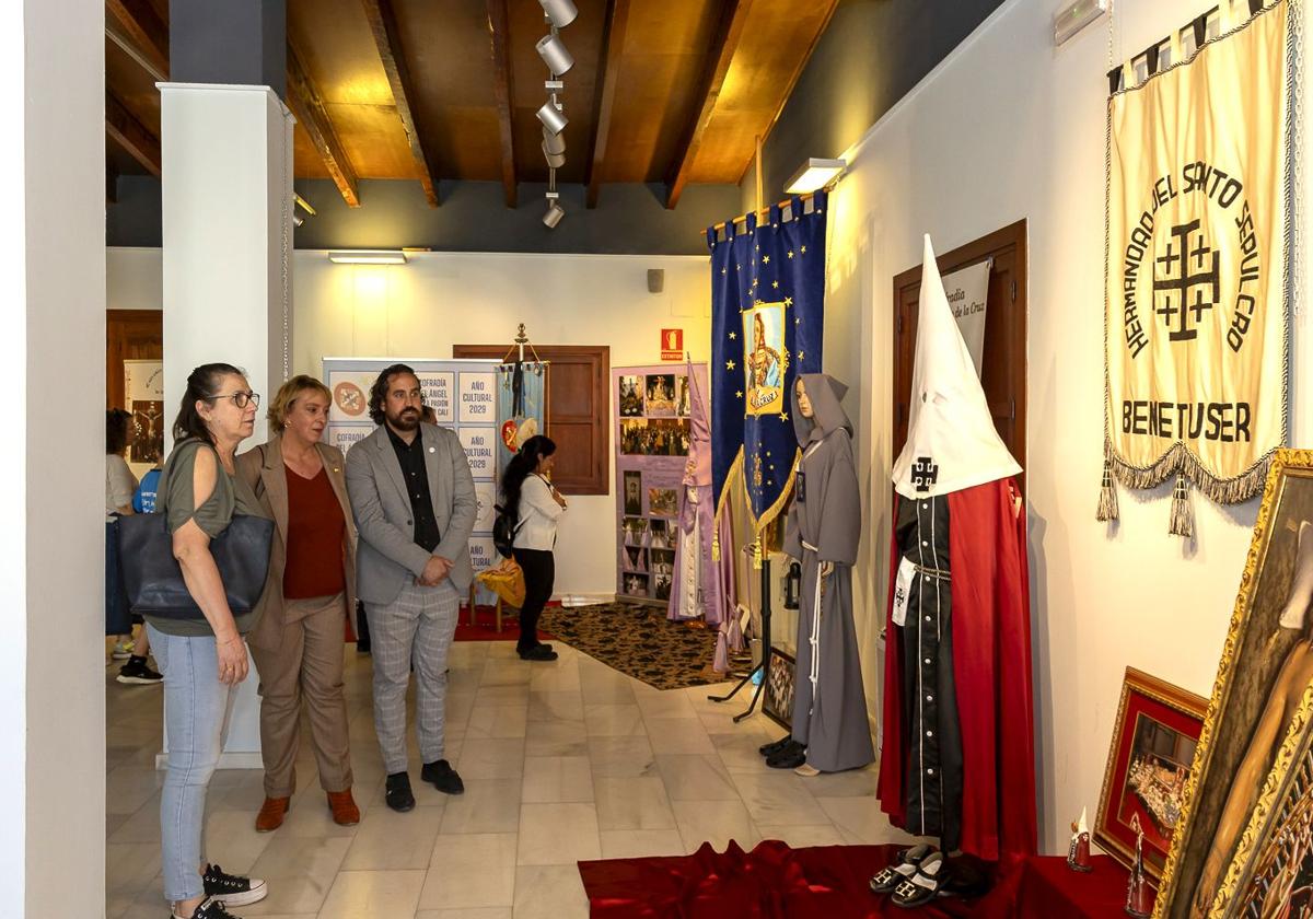 Inauguración de la muestra sobre la Semana Santa.
