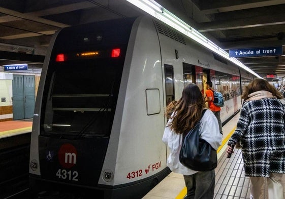 Huelga de Metro Valencia.