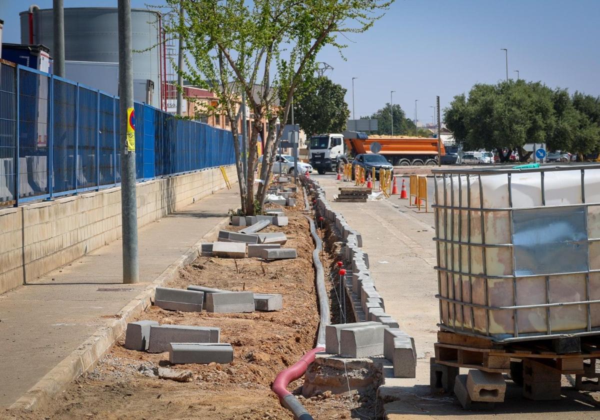 Estado actual de las obras.