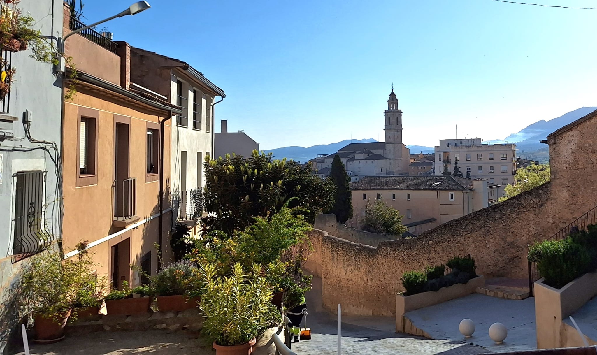 Casco urbano de Bocairent.