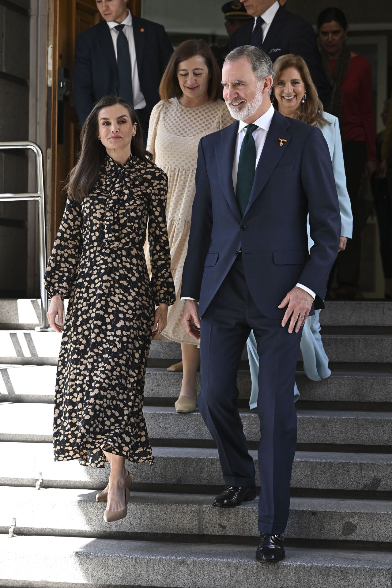 Letizia deslumbra en el Día Internacional del Pueblo Gitano con un look reutilizado