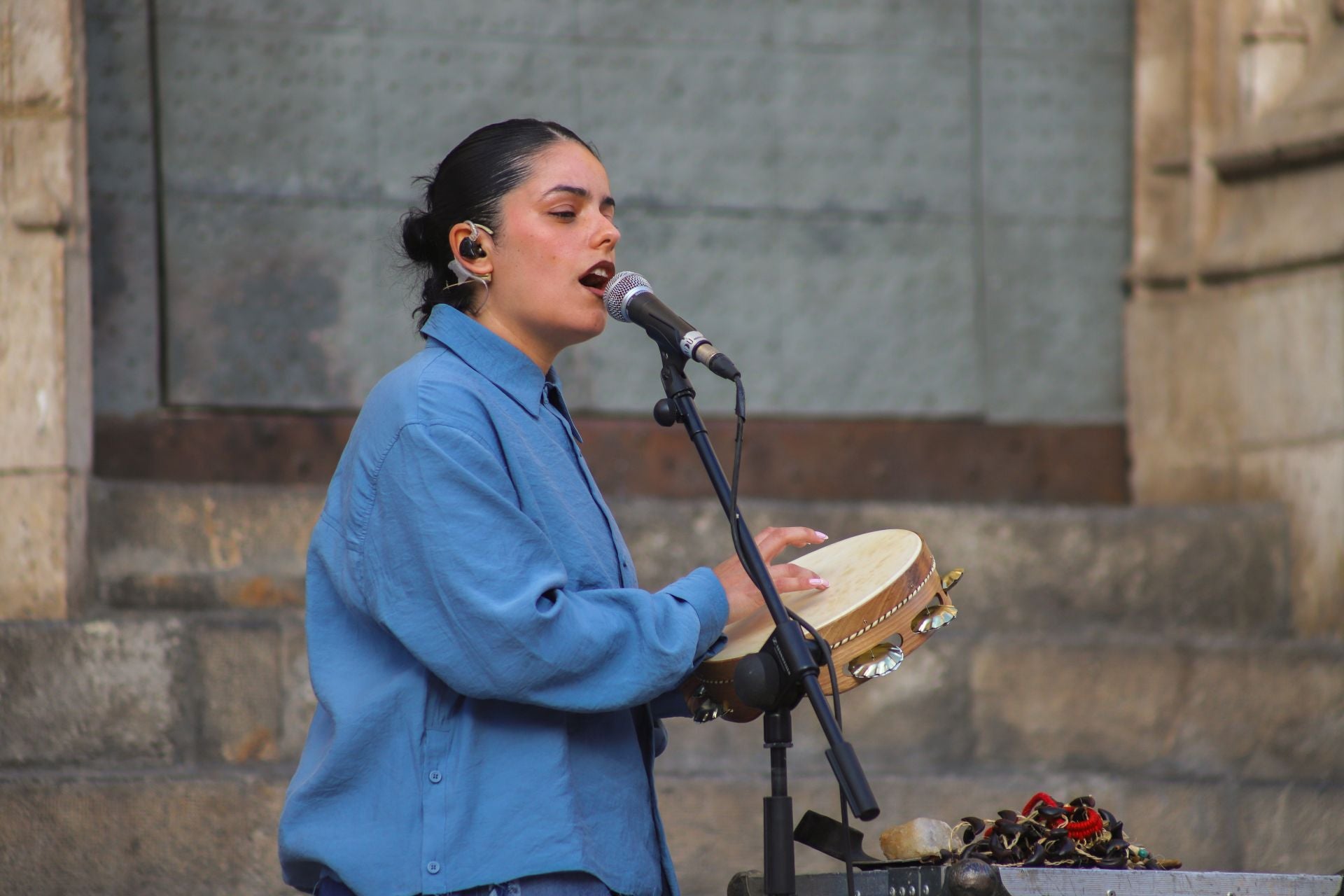 Inauguración de Dansa Valencia con el espectáculo &#039;Transeúnte&#039;, en la plaza del Mercado
