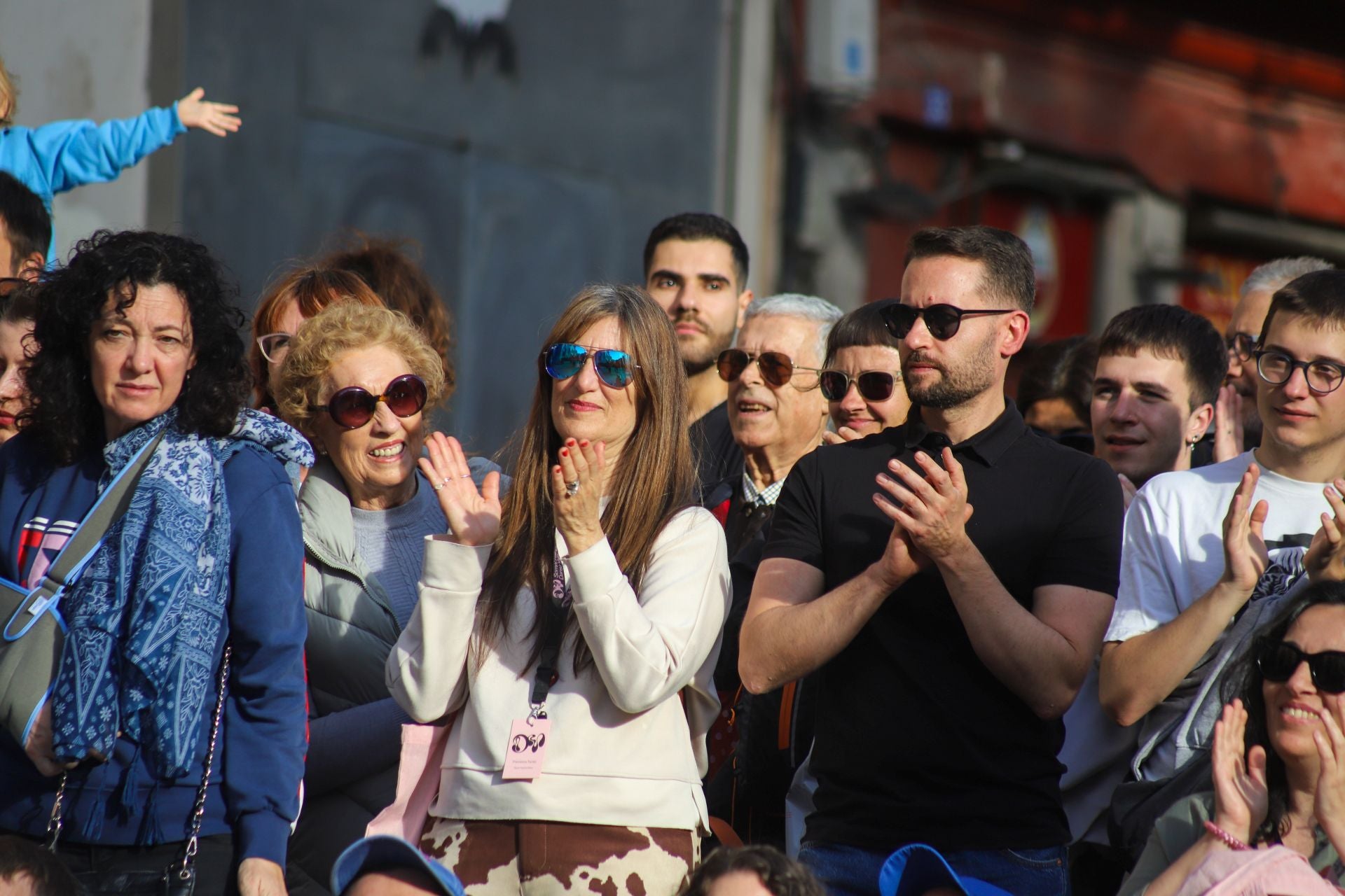 Inauguración de Dansa Valencia con el espectáculo &#039;Transeúnte&#039;, en la plaza del Mercado